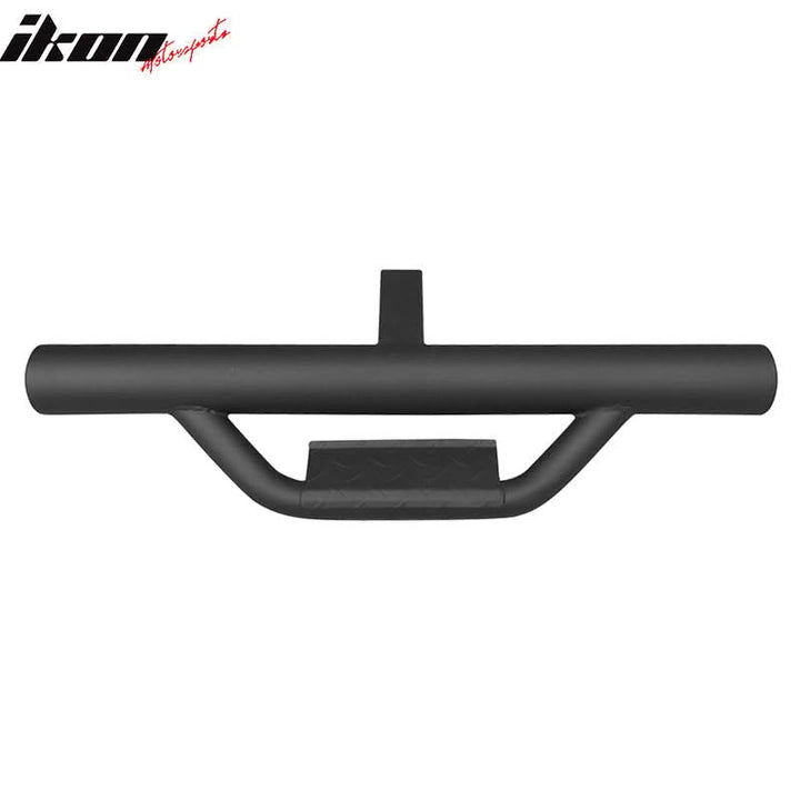 Universal Cabs V1 Black Powder Coated Rear Step Bumper Guard Steel