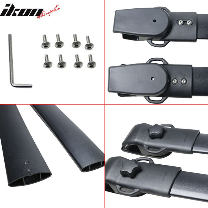 2011-2020 Toyota Sienna XL30 OE Black Roof Rack Cross Bar Aluminum