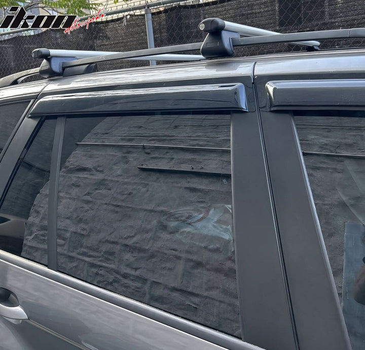Universal Silver Roof Rack Cross Bar Cargo Luggage Carrier Aluminum