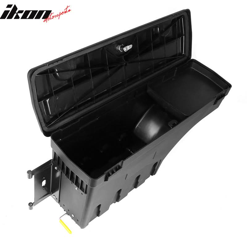 2007-2018 Chevy Silverado Black Truck Bed Storage Box Driver Side ABS