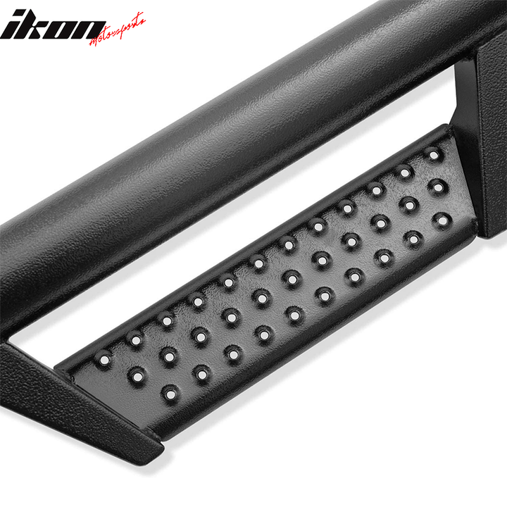 2007-2018 Chevy Silverado Extended Cab BCK Style Black Running Boards