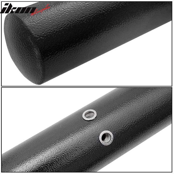 2007-2018 Chevy Silverado Crew Cab BCK Style Black Running Boards