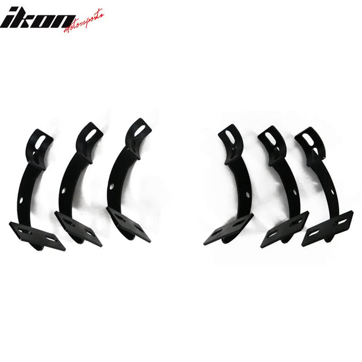 2009-2023 Dodge Ram Crew Cab BCT Style Black Running Boards Side Step