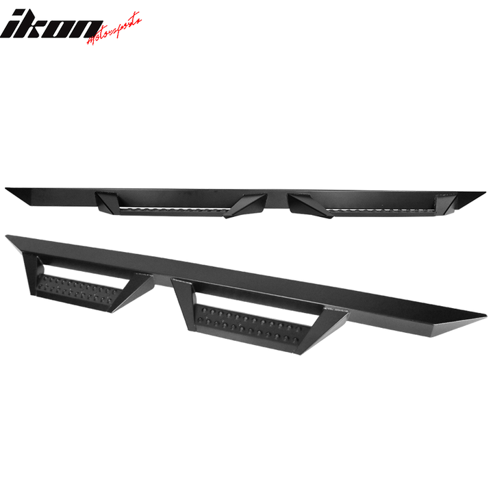 2017-2022 Ford F-250 Superduty Super Cab BZ Style Black Running Boards
