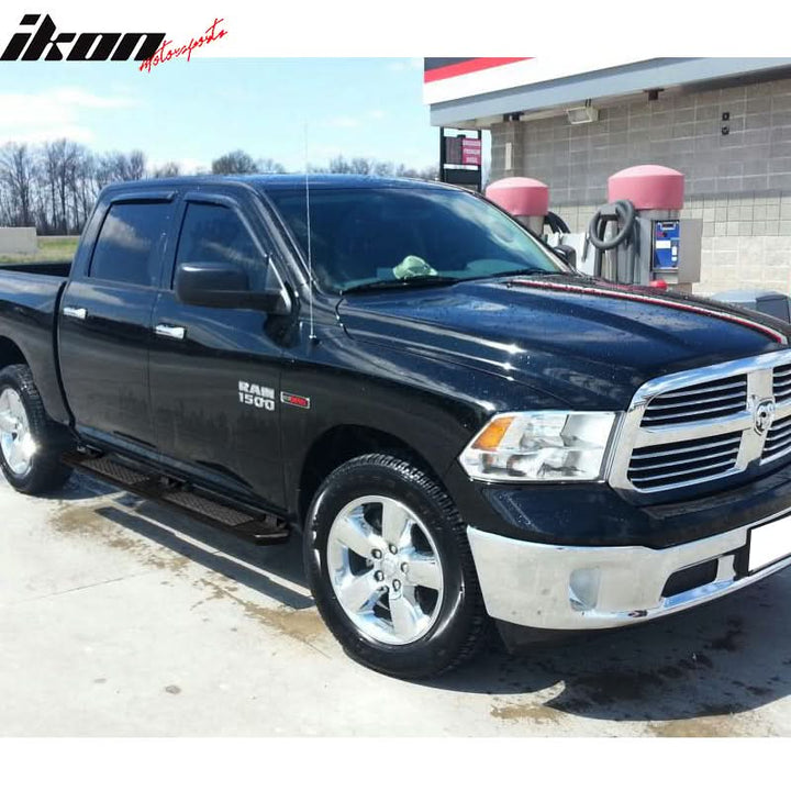 Fits 09-23 Dodge Ram 82in OE Step Bars Running Boards Black
