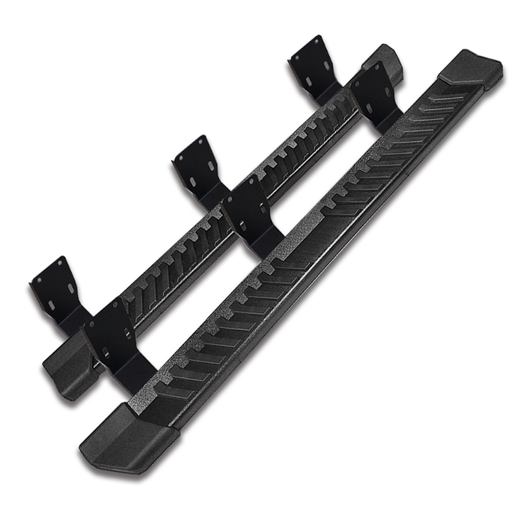 1999-2016 Ford F-250 Super Duty V Type Running Boards Stainless Steel