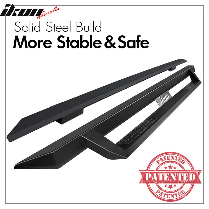1999-2016 Ford F-250 Superduty IKON V1 Style Side Running Boards Steel