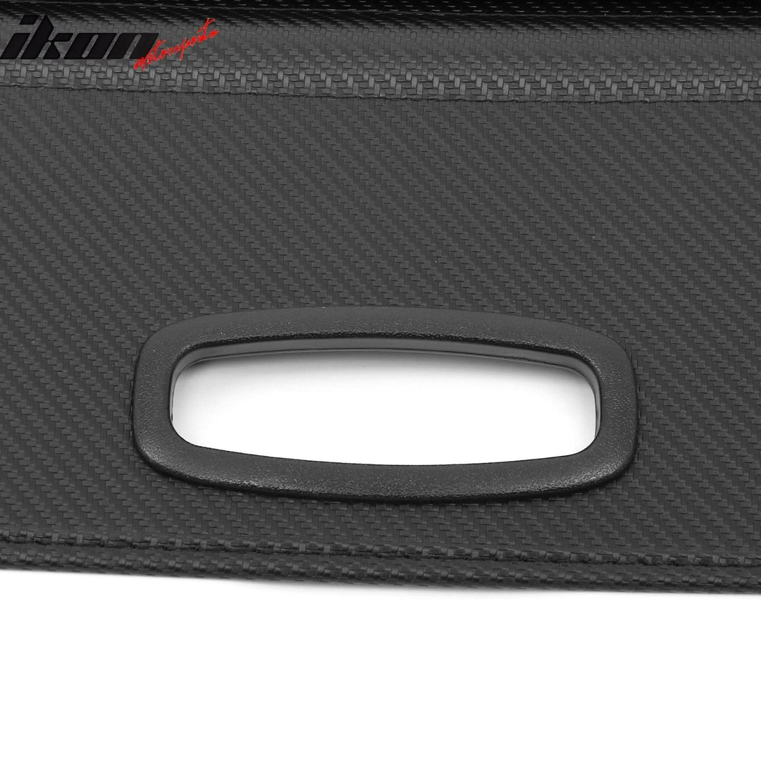 2017-2025 Audi Q7 SQ7 Carbon Fiber Print Retractable Rear Cargo Cover