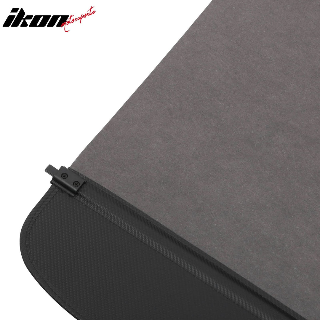 2023-2025 Cadillac LYRIQ Carbon Fiber Print Retractable Cargo Cover