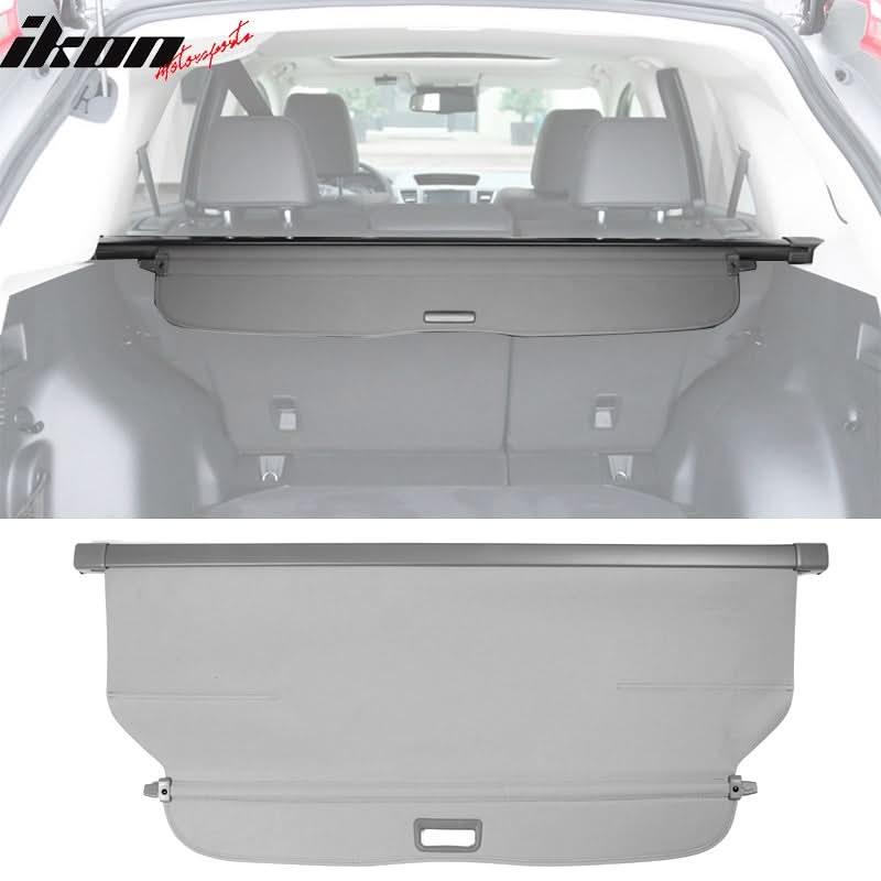 2012-2016 Honda CR-V OE Rear Luggage Cargo Cover Vinly Aluminum Rod