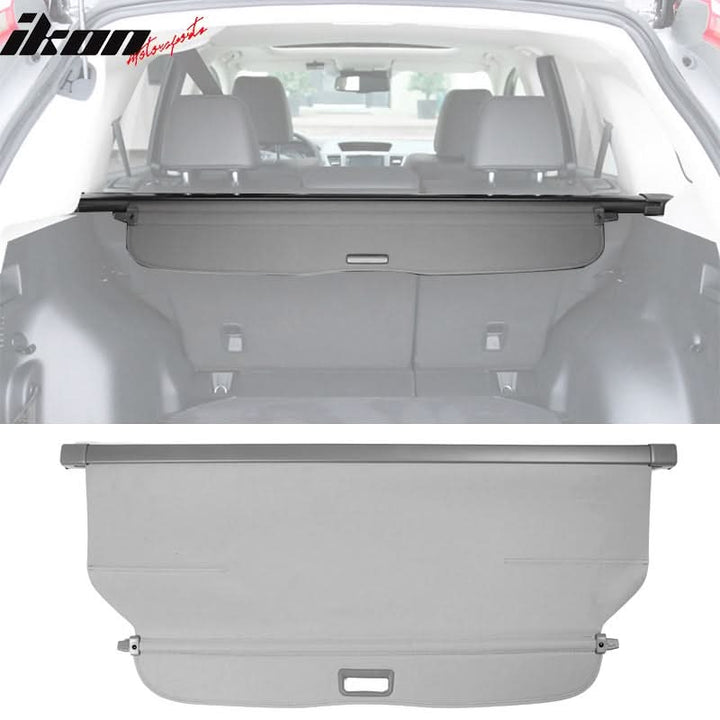 2012-2016 Honda CR-V OE Rear Luggage Cargo Cover Vinly Aluminum Rod