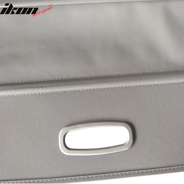 2019-2023 Hyundai Santa Fe Gray Retractable Cargo Cover Vinyl Aluminum