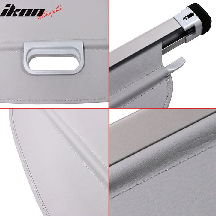 2012-2015 Mercedes Benz ML Class GLE Rear Trunk Cargo Cover Vinly Alum