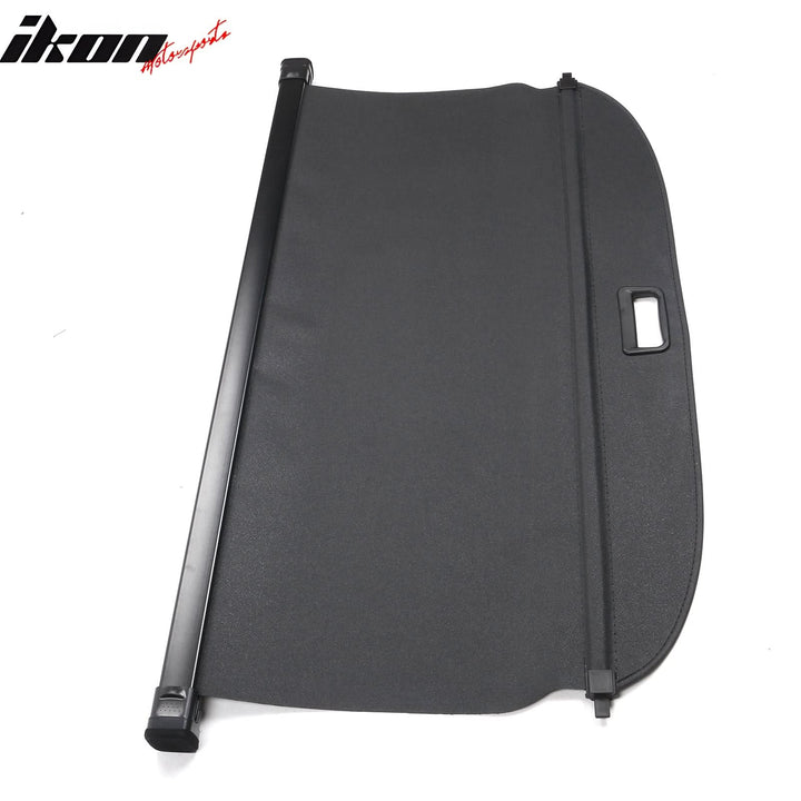 2022-2024 Toyota Corolla Cross Black Rear Cargo Cover PVC Aluminum Rod