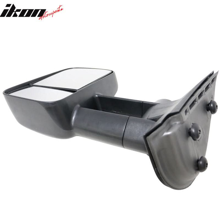 2007-2014 Silverado GMC Sierra Side Towing Mirrors Manual Non-Heated