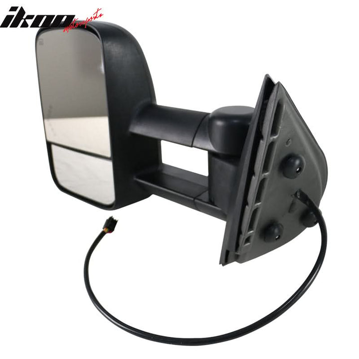 2007-2014Â Silverado Sierra Tow Mirrors Power Heated Signal Light Set