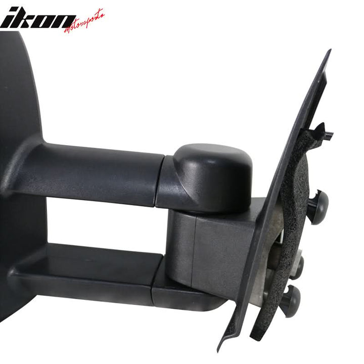 1997-2004 Ford F150 F250 Side Towing Tow Mirrors Manual Non-Heated