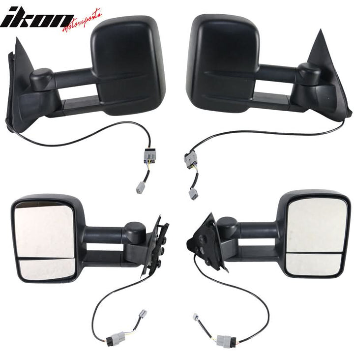1997-2004Â Ford F150/250 Side Towing Tow Mirrors Power Non-Heated Pair