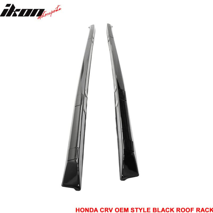 2012-2015 Honda CR-V OE Gloss Black Roof Rack Cross Bar ABS Plastic