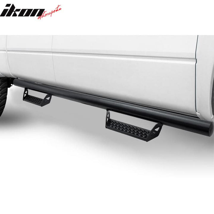 2009-2023 Dodge Ram Crew Cab BCT Style Black Running Boards Side Step