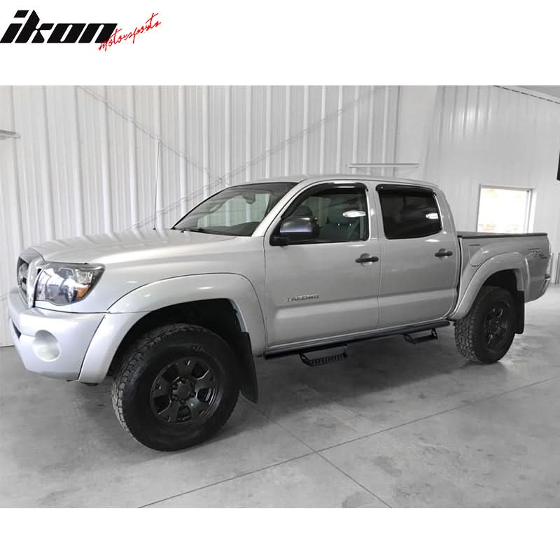 2005-2022 Toyota Tacoma Double Cab BCT Style Running Boards Nerf Bars