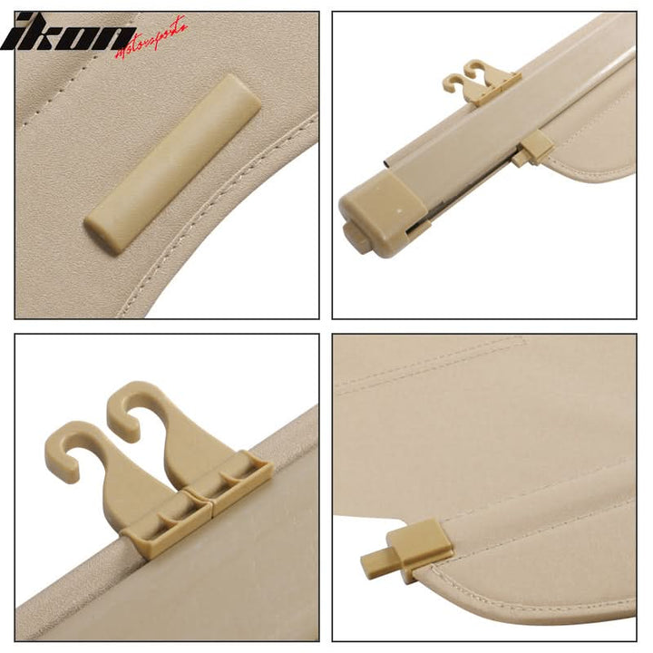 2007-2011 CRV OE Style Retractable Cargo Security Trunk Cover
