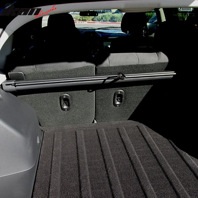 2007-2017 Jeep Compass Patriot Retractable Tonneau Cargo Shade Cover
