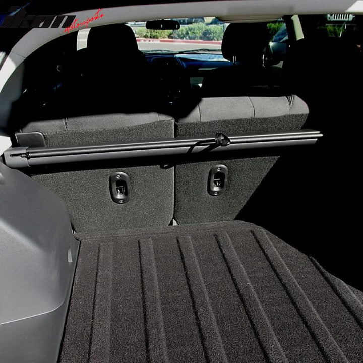 2007-2017 Jeep Compass Patriot Retractable Tonneau Cargo Shade Cover