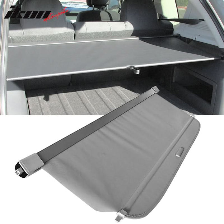 2007-2017 Jeep Compass Patriot Tonneau Cargo Cover Retractable Shade