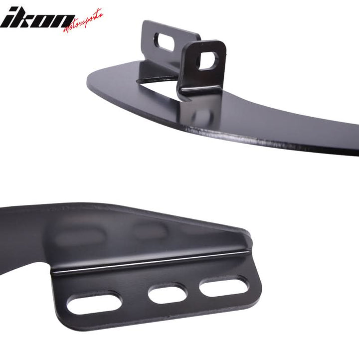 Fits 07-13 Sierra Silverado Amber LED Running Board + Brackets