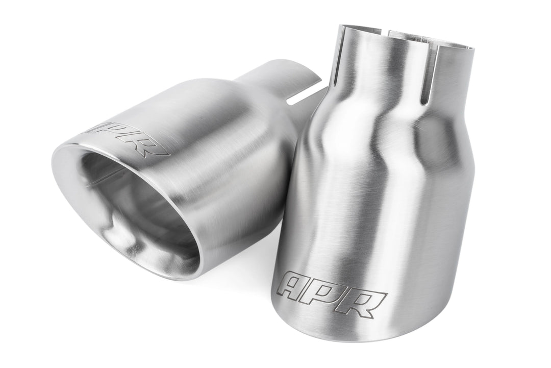 APR Exhaust Tips - Round, Set of 2