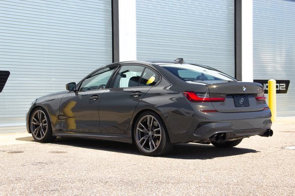 Dinan Free Flow Axle-Back Exhaust - 2020-2024 BMW M340i/M440i Stainless Steel - Black Tips - G20 / G22 / G23 / G26