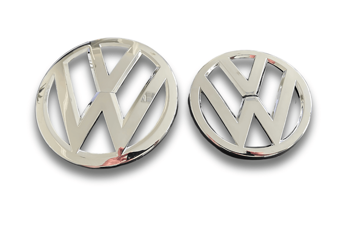 VW Golf 7 - Base, GTI, R - Chrome Emblem Set (2012-2017)