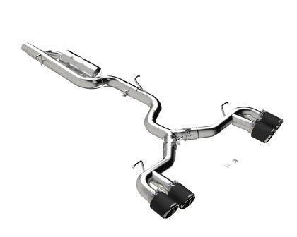 MBRP 3" Cat-Back, 2022+ Volkswagen Golf R MK8/8.5, 2.5" Quad Rear Exit, T304 Stainless Steel