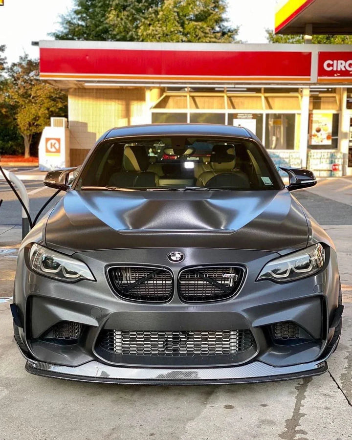 BMW  1 & 2 Series F20 F21 F22 F32 F87 M135i M140i M Style Carbon Fiber Side Mirror Covers (2012 - 2019)