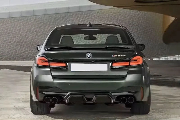 BMW 5 Series F90 M5 CS Style Carbon Fiber Rear Diffuser (2020+)