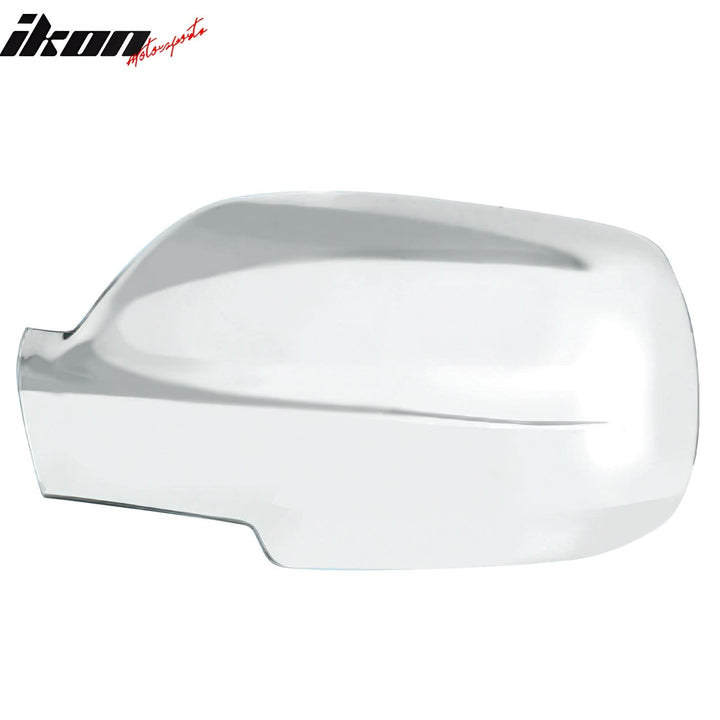 2005-2010 Jeep Grand Cherokee Chrome Side Mirror Cover Cap Trim ABS