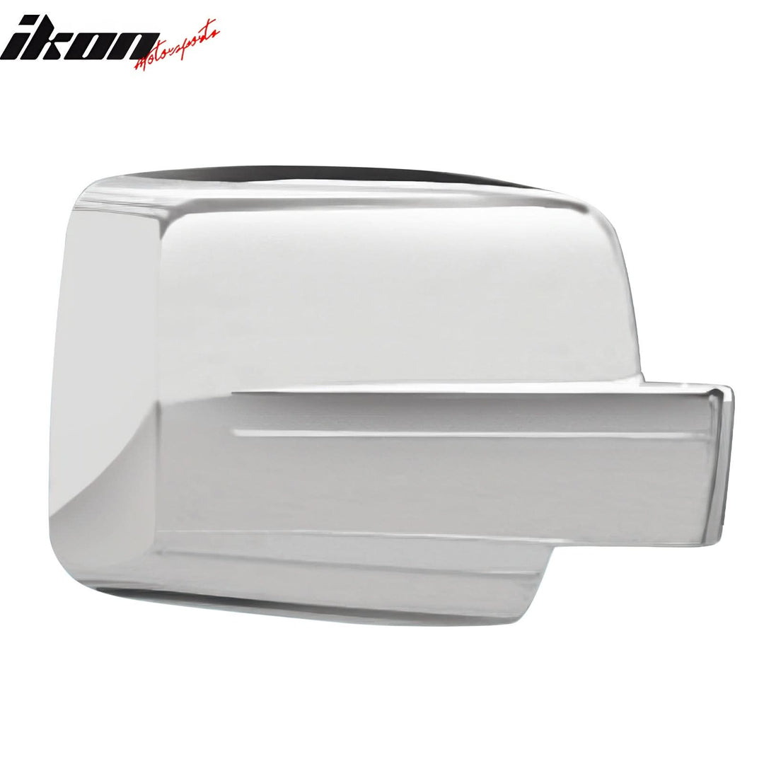 2007-2017 Jeep Patriot Chrome Side Mirror Cover Cap Trim Replacement