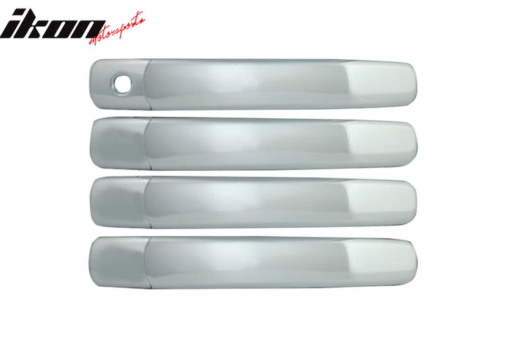2008-2013 Nissan Rogue 4PC Door Handle Cover W/1-Keyhole W/2-Smart-Key
