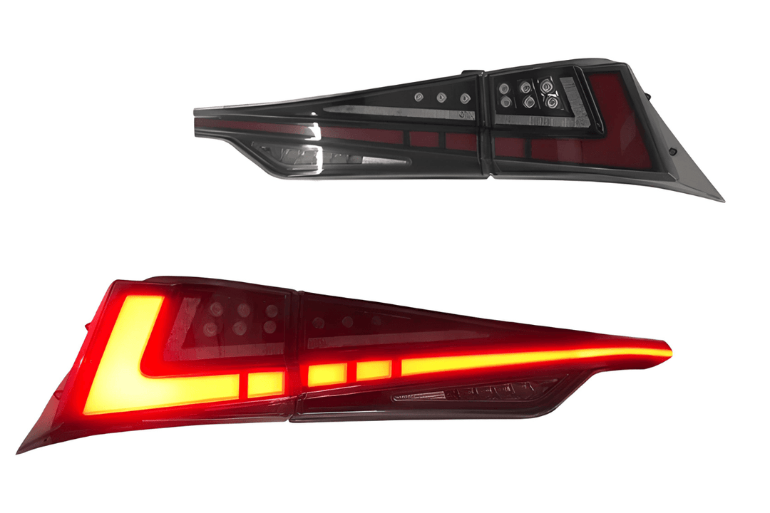 Lexus IS 300h Modern Tail Light Upgrade (RGB Color Changing) LED Tail Lights (2014-2020)