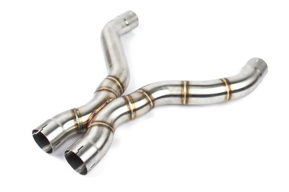 Dinan Resonator Delete Kit - 2018-2023 BMW M5 Stainless Steel - 3.25" - F90