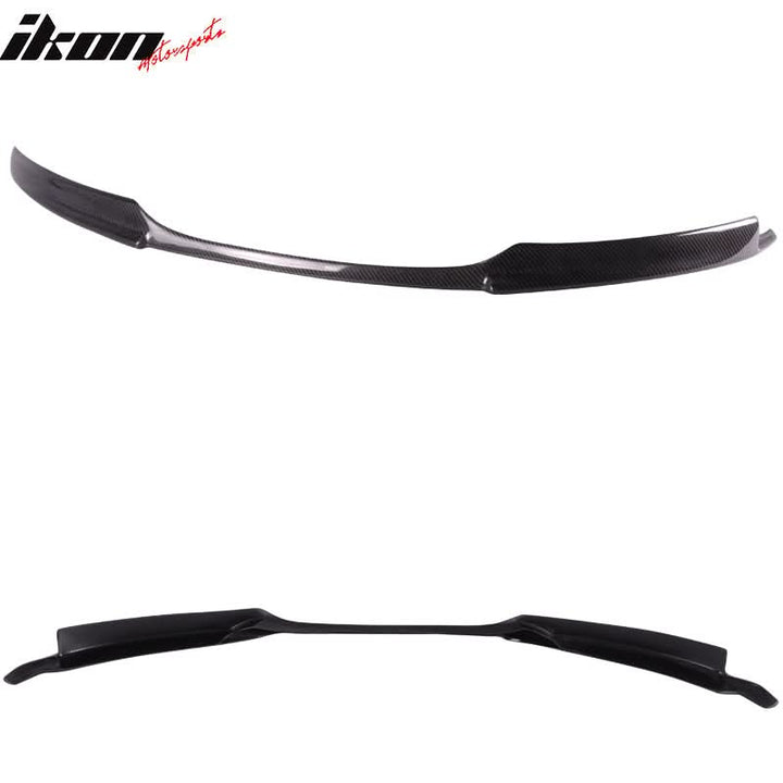 2008-2013 BMW E82 E88 MT M Sport Only Front Bumper Lip Carbon Fiber