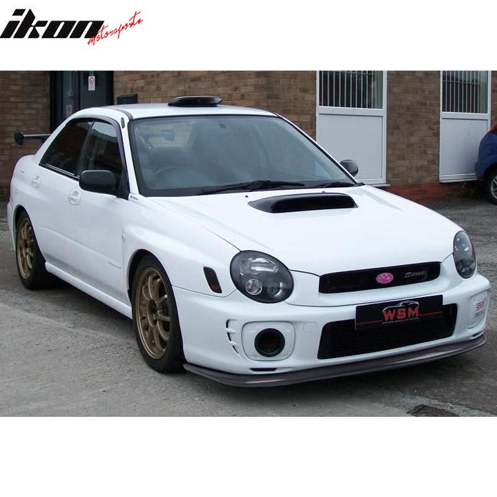 2001-2002 Subaru WRX STI DP Style Front Bumper Lip Carbon Fiber