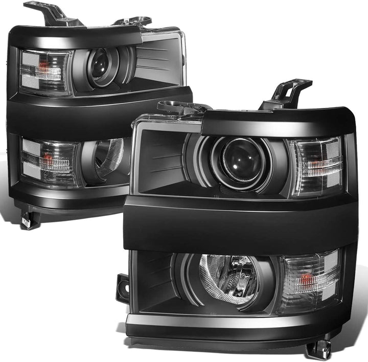 DNA Motoring HL-OH-034-CH-AM Headlight Assembly (Driver and Passenger Side)