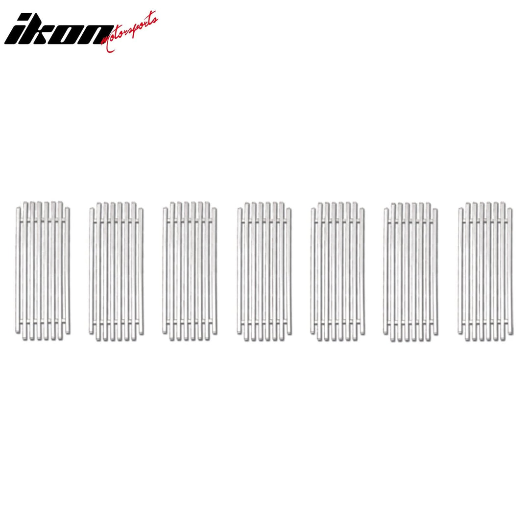 2006-2011 Jeep Commander Billet Style Front Upper Grille Inser Chrome