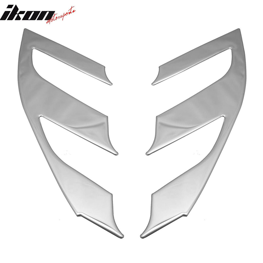 2013-2014 Honda CR-V Chrome Front Bumper Hood Upper Insert Grille ABS