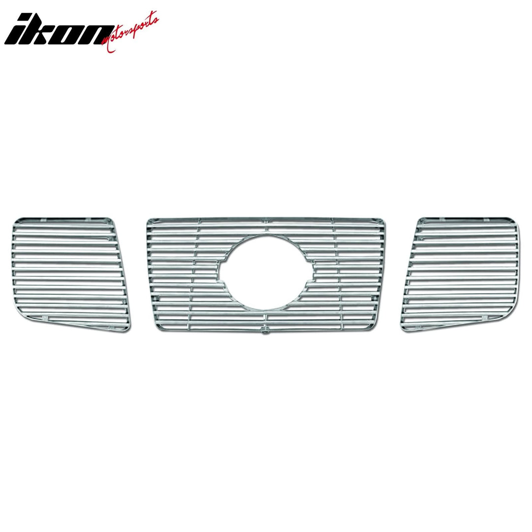 2004-2007 Nissan Titan SE/LE Chrome Front Bumper Hood Upper Grille ABS