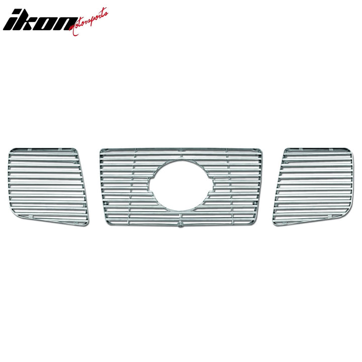 2004-2007 Nissan Titan SE/LE Chrome Front Bumper Hood Upper Grille ABS