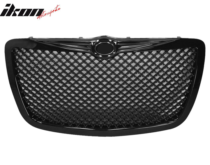 2005-2010 Chrysler 300 300C Bentley Style Front Upper Grille B Emblem