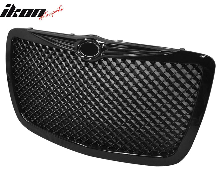 2005-2010 Chrysler 300 300C Bentley Style Front Upper Grille B Emblem